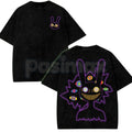 Jax v3 The Amazing Digital Circus Washed T-Shirt – Vintage Graphic Menswear, Gift for TADC Fans